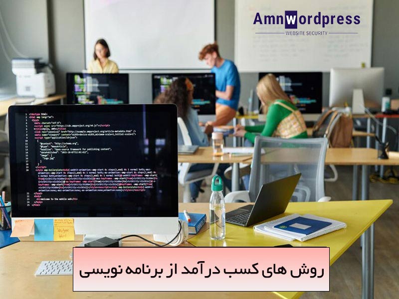 کسب درآمد با استخدام در شرکت های برنامه نویسی